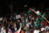  بالصور: الجماهير اليافية توجّه صرخة غضب "لبيك يا غزة"